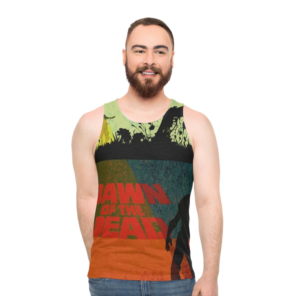 Vintage Modern Dawn of the Dead Unisex Tank Top