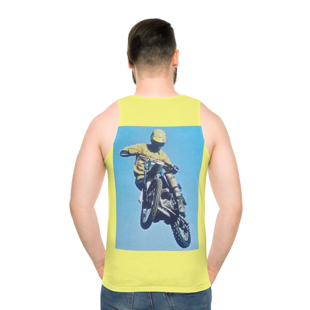 Vintage Motocross Unisex Tank Top