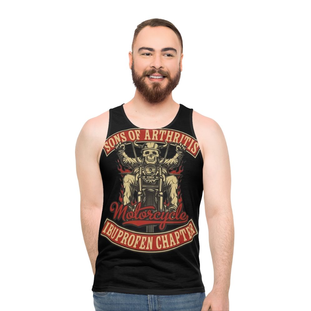 Vintage Motorcycle Ibuprofen Tank Top