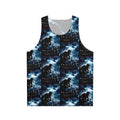 Vintage movie poster design unisex tank top