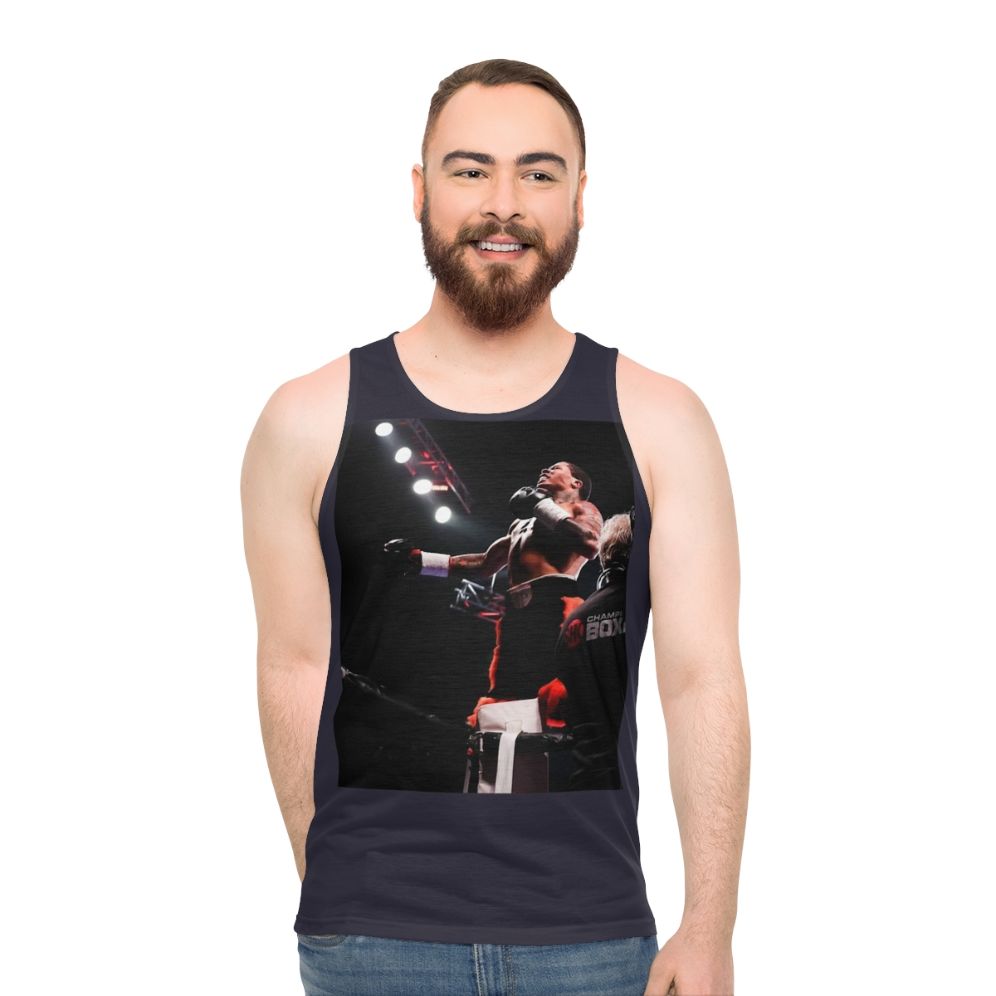 Vintage Music Tank Top for Gervonta Davis Boxing Fans