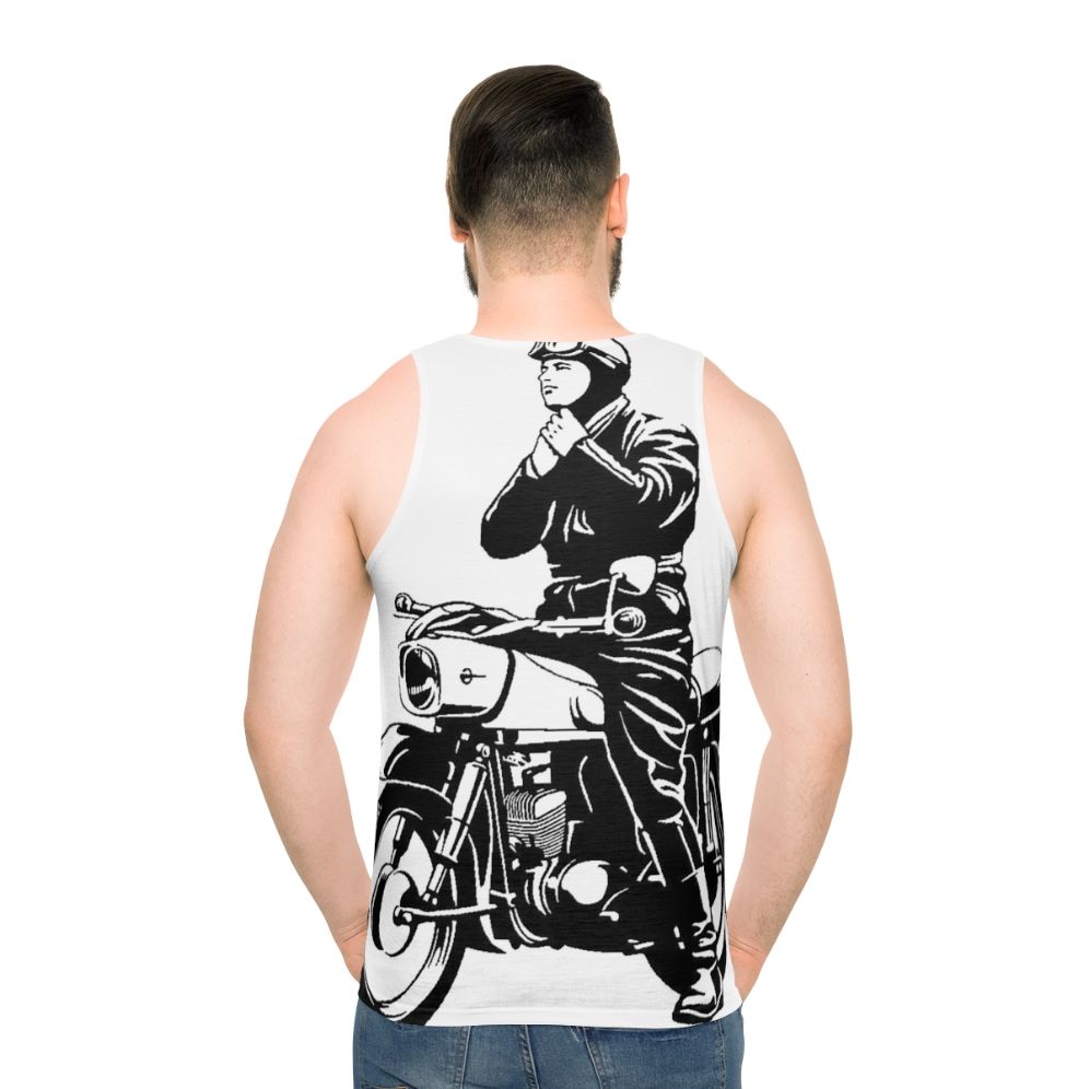 Vintage MZ ES150 Motorbike Unisex Tank Top