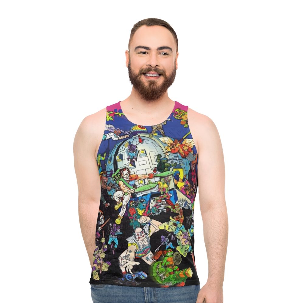 Vintage Ninja Turtles Classic Art Unisex Tank Top