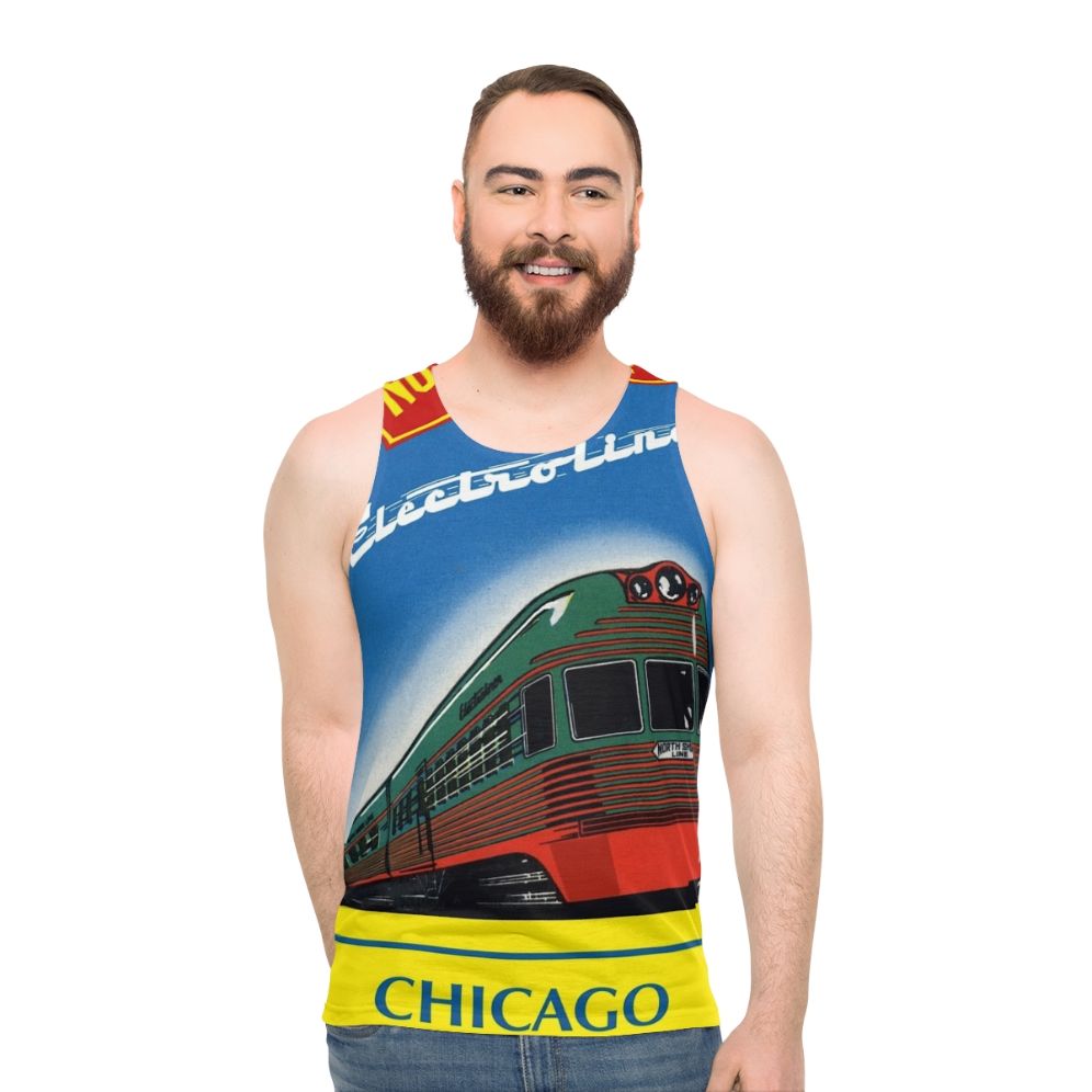 Vintage unisex North Shore Electroliner tank top