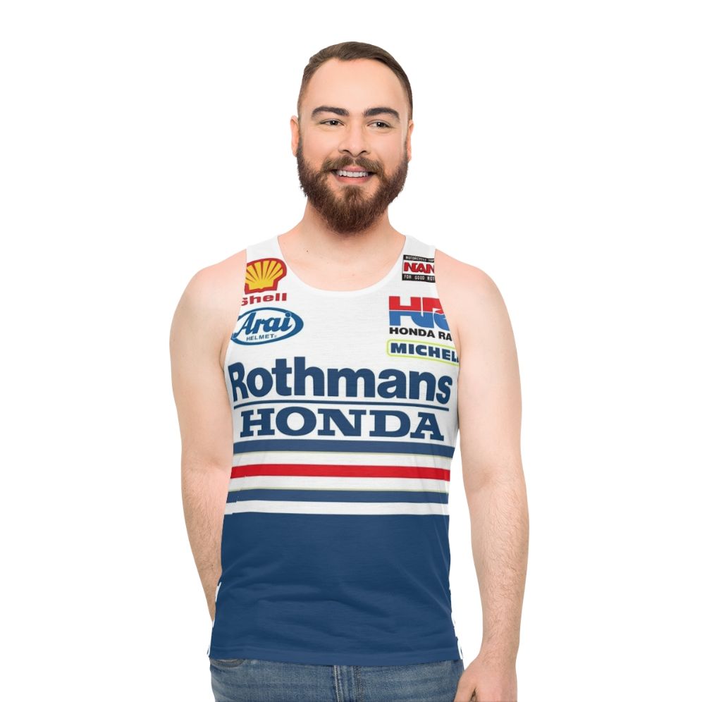 Vintage Nsr Racing Unisex Tank Top