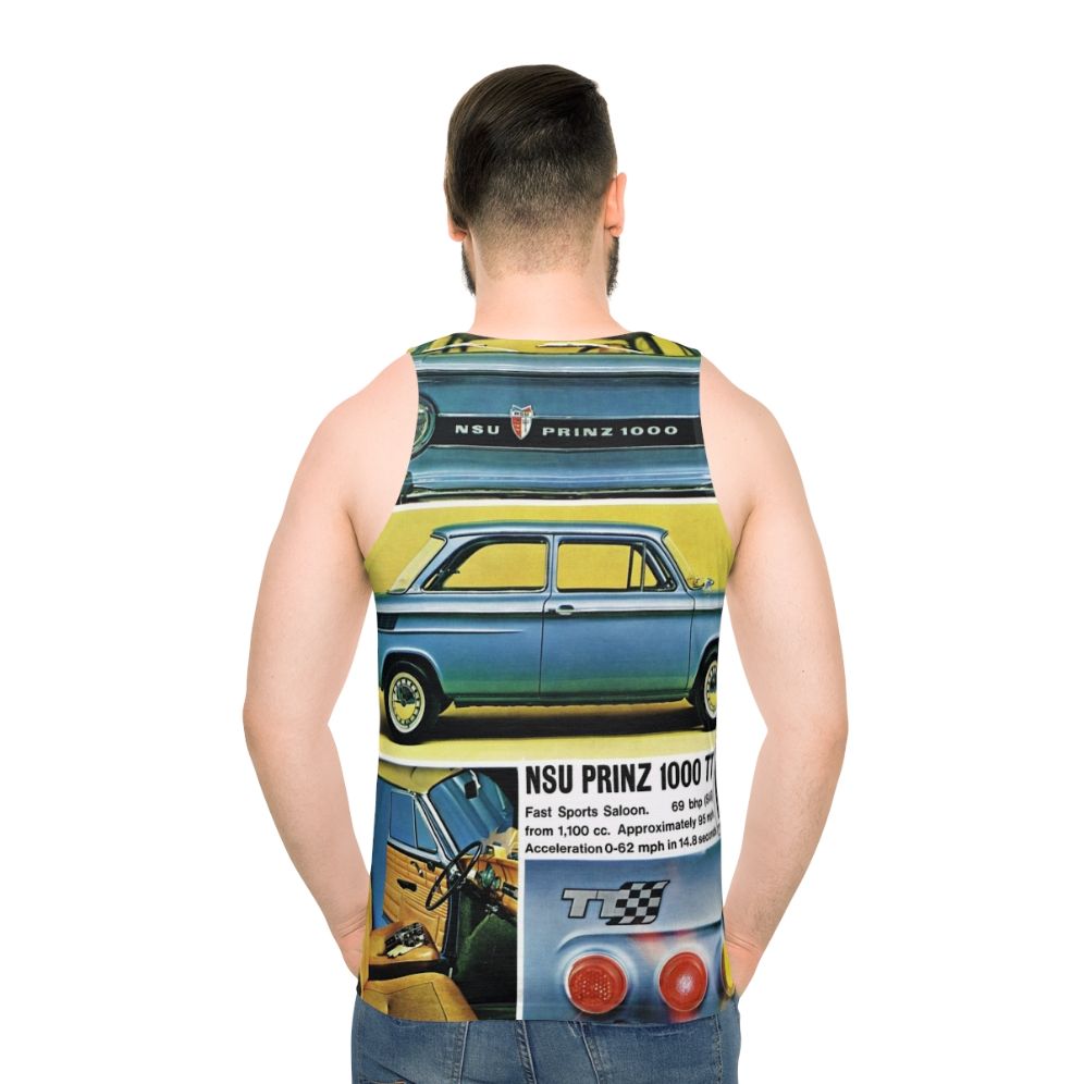 Vintage NSU Prinz Wankel Rotary Engine Unisex Tank Top