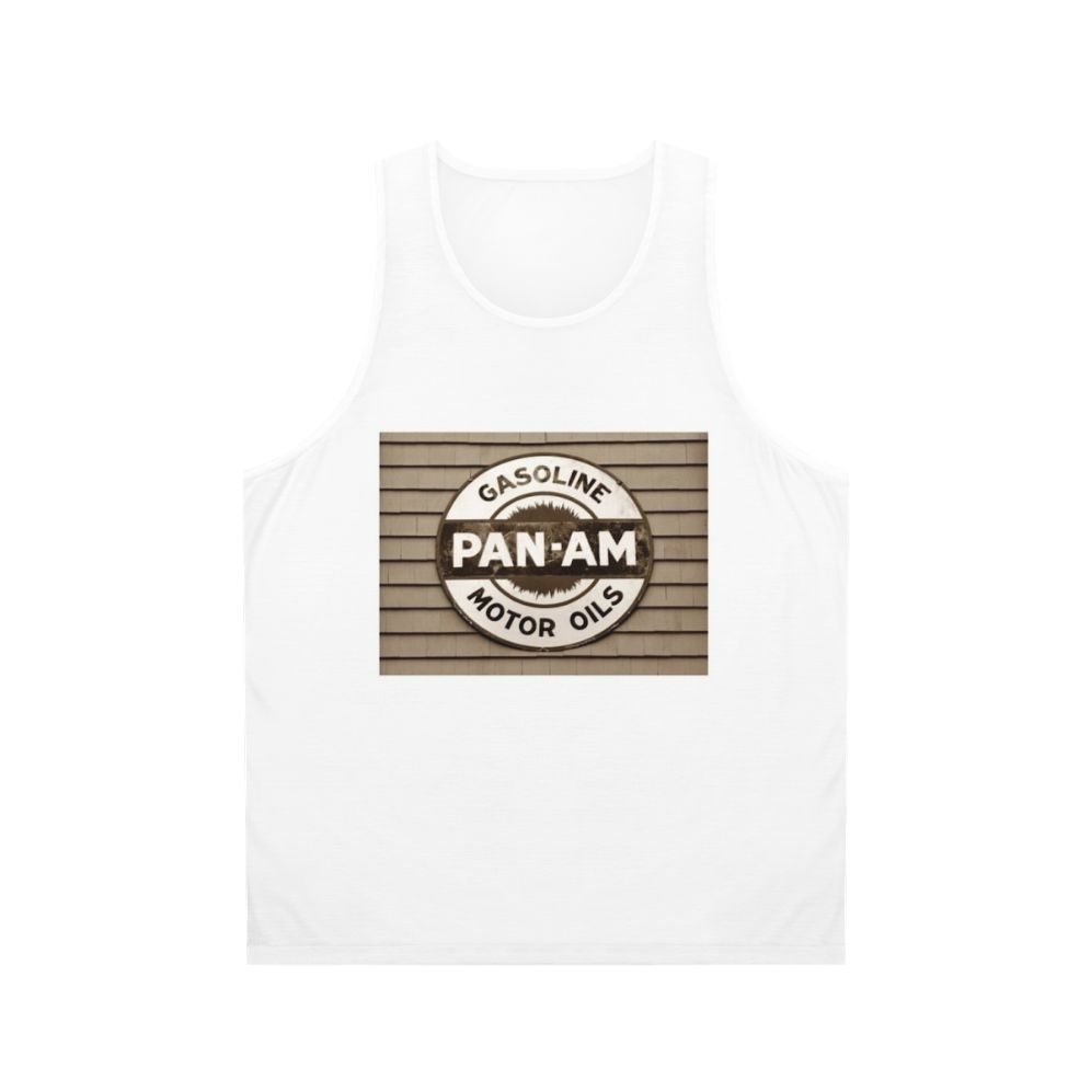 Vintage Pan Am Sign Unisex Tank Top