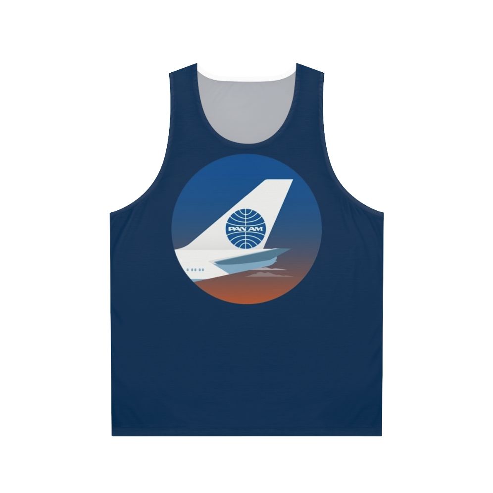 Vintage Pan American World Airways Unisex Tank Top