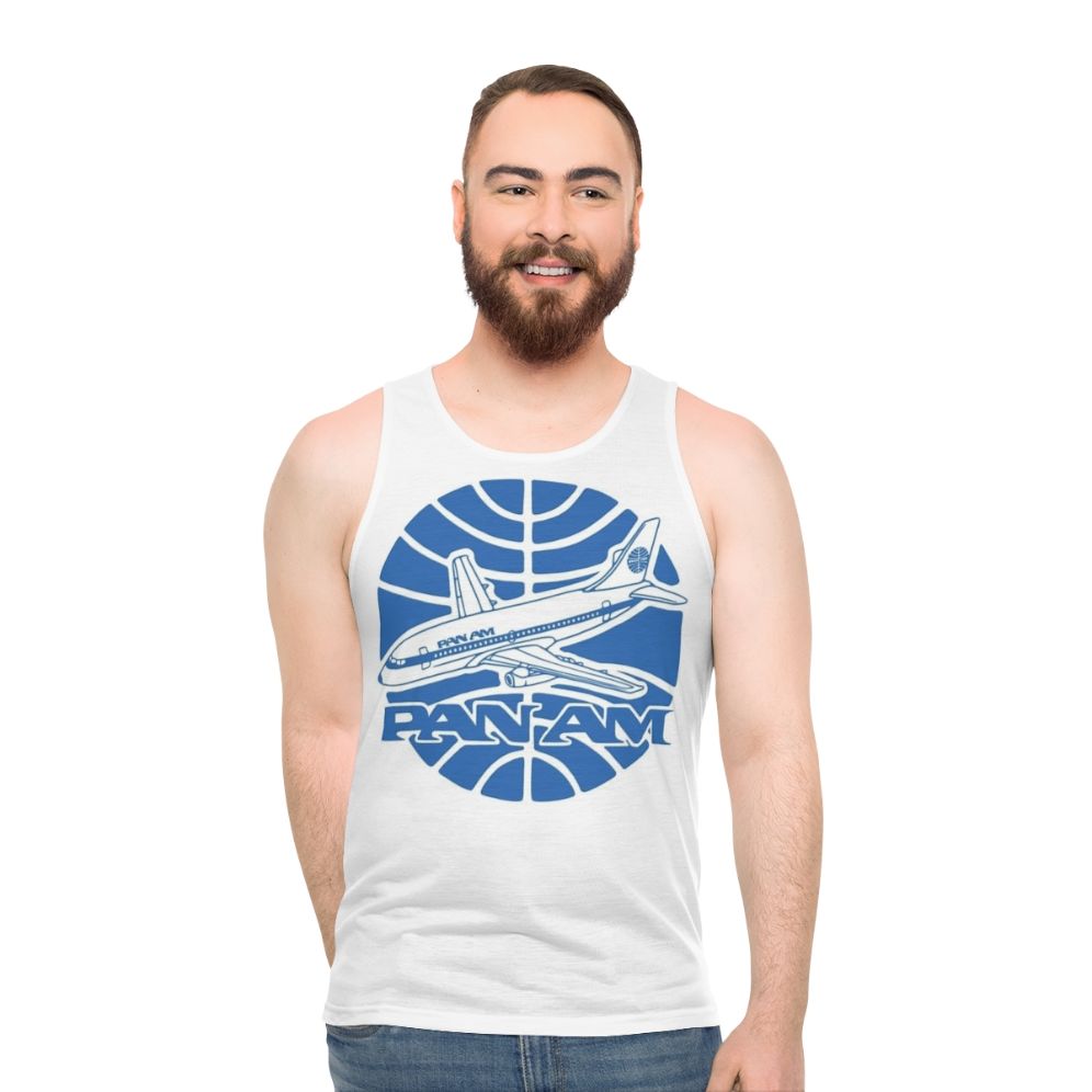Vintage Pan American World Airways Retro Tank Top