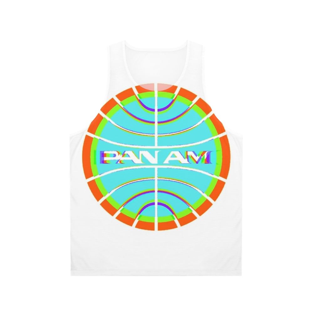 Vintage Pan Am Retro Airline Unisex Tank Top