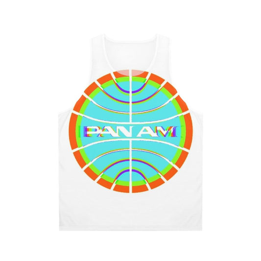 Vintage Pan Am Retro Airline Unisex Tank Top