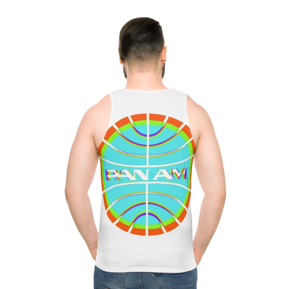 Vintage Pan Am Retro Airline Unisex Tank Top