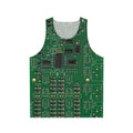 Vintage PCB Printed Circuit Board Unisex Tank Top