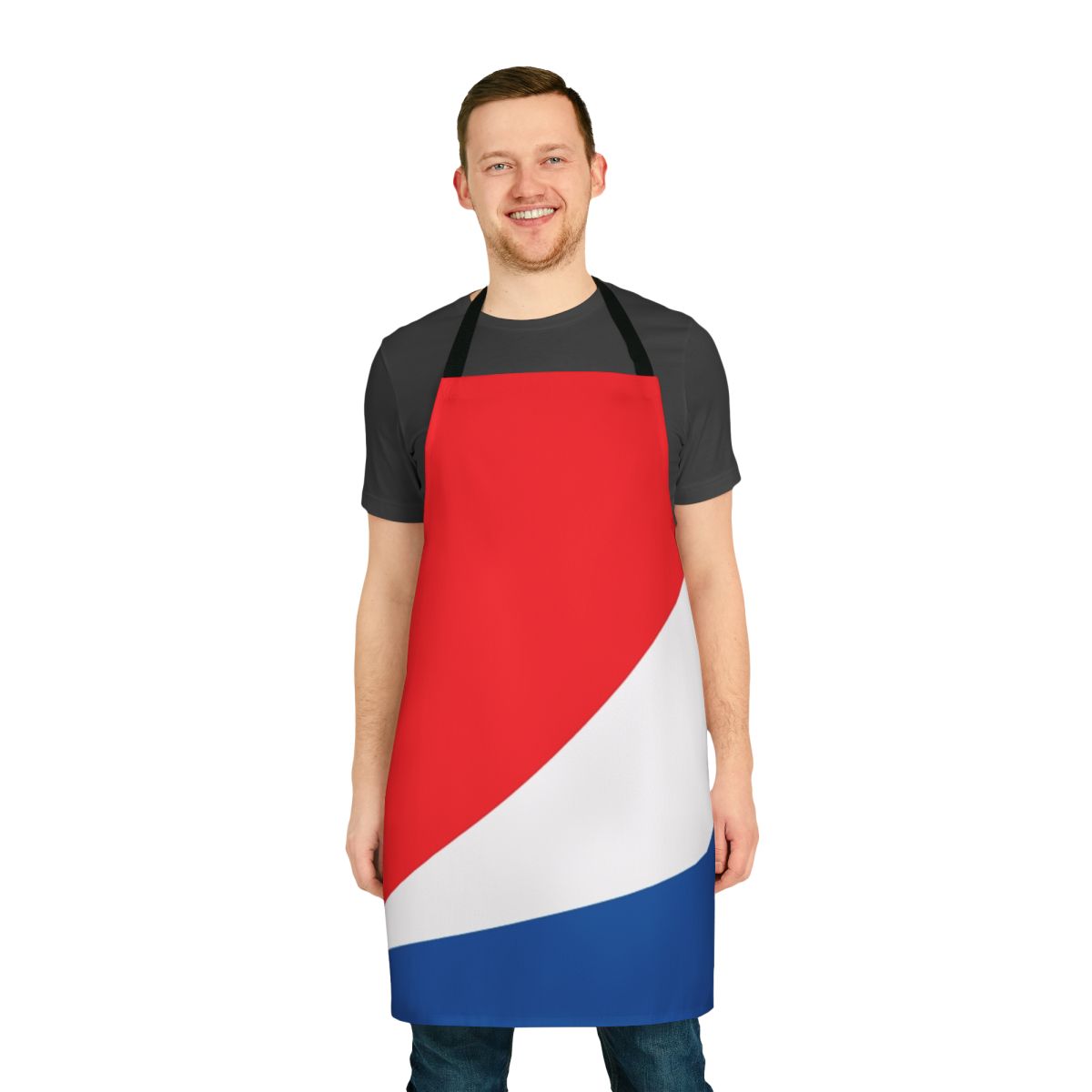 Apron featuring a zoomed-in view of the classic Pepsi logo