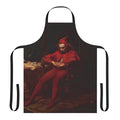 Vintage apron featuring Jan Matejko's painting "Stańczyk"