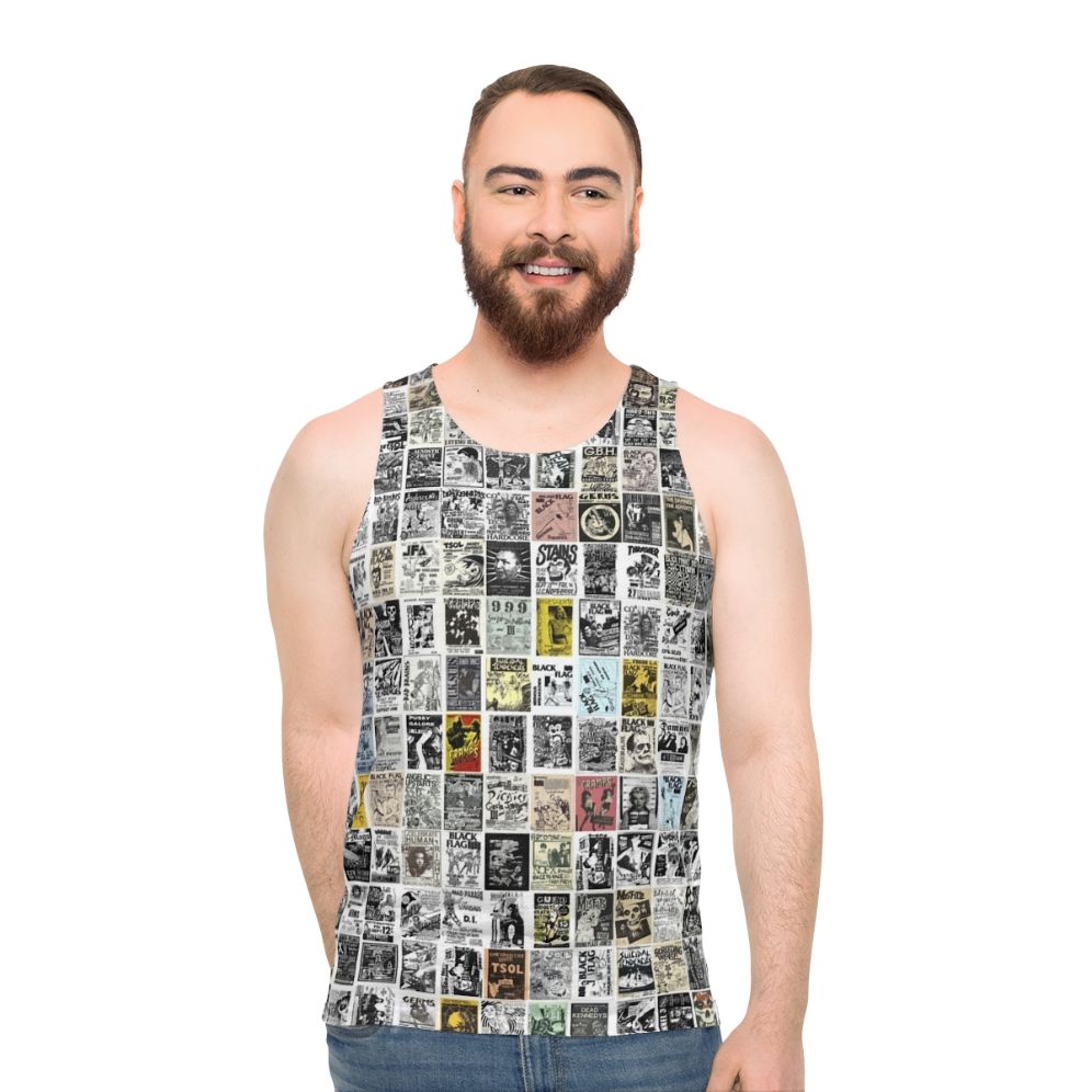 Vintage Punk Rock Bands Unisex Tank Top