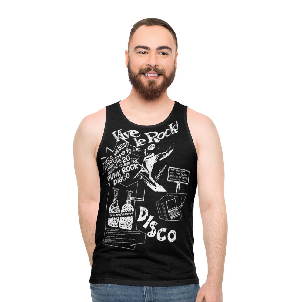 Vintage Look Punk Rock Unisex Tank Top