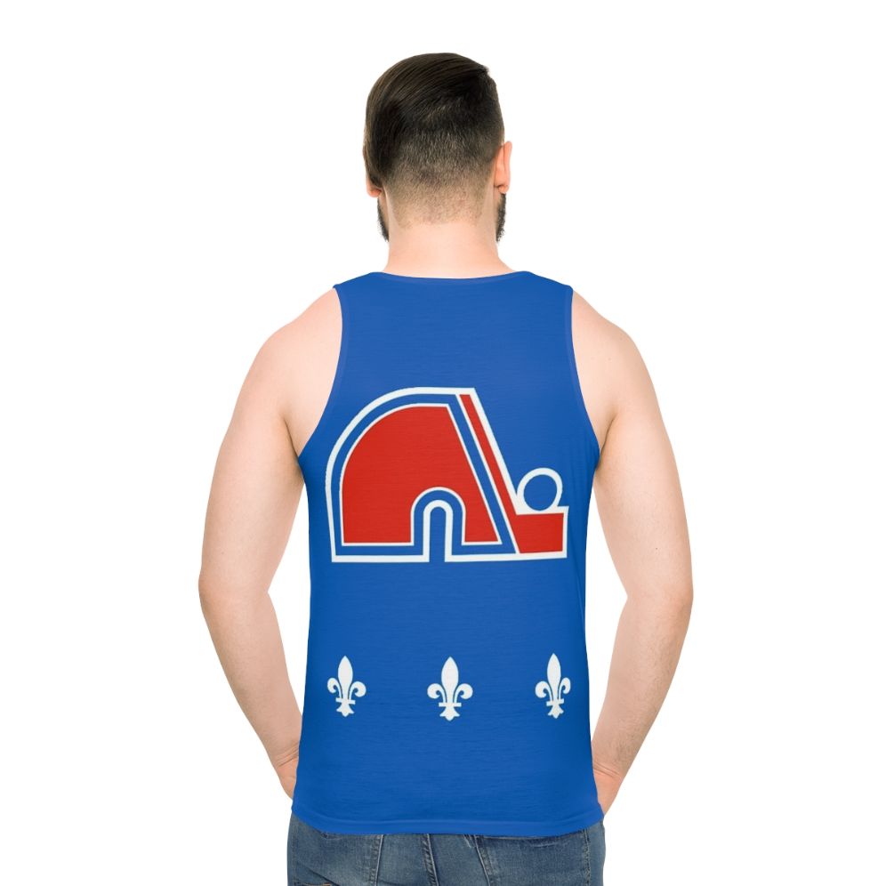 Vintage Quebec Nordiques Retro Hockey Unisex Tank Top