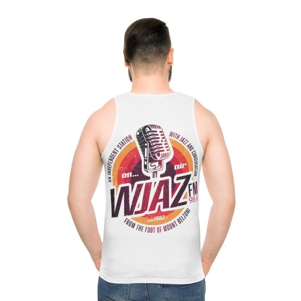 Vintage Radio Design WJAZ Unisex Tank Top
