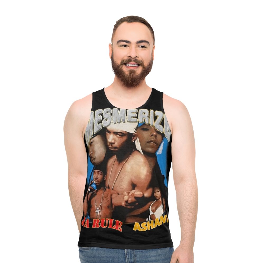 Vintage graphic rap music unisex tank top