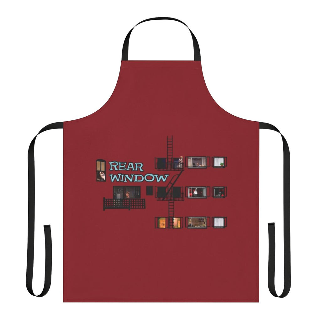 Rear Window inspired apron with mid-century modern design