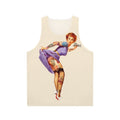 Vintage Redhead Pin-Up Unisex Tank Top