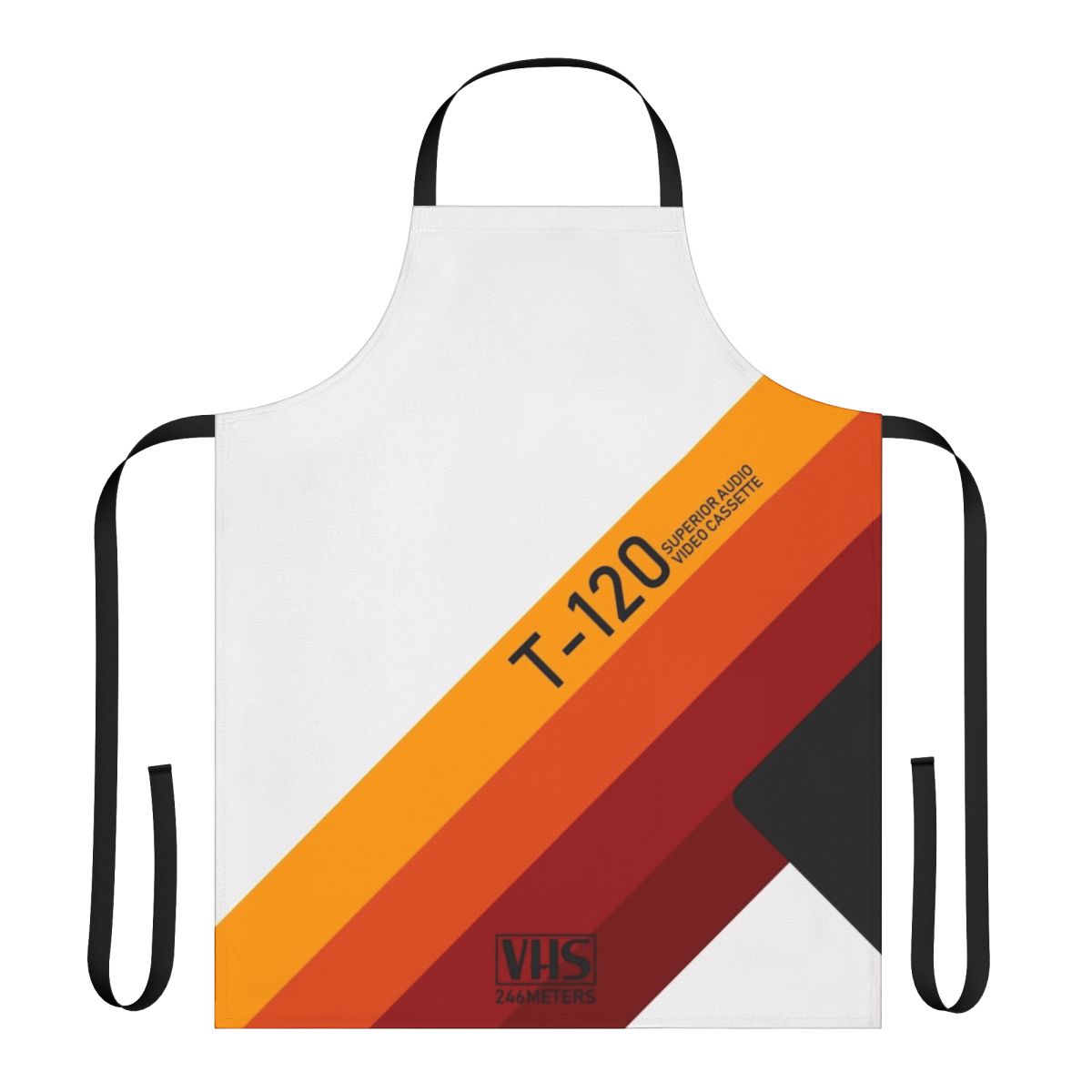 Vintage retro 90s 80s vaporwave retrowave cassette tape apron