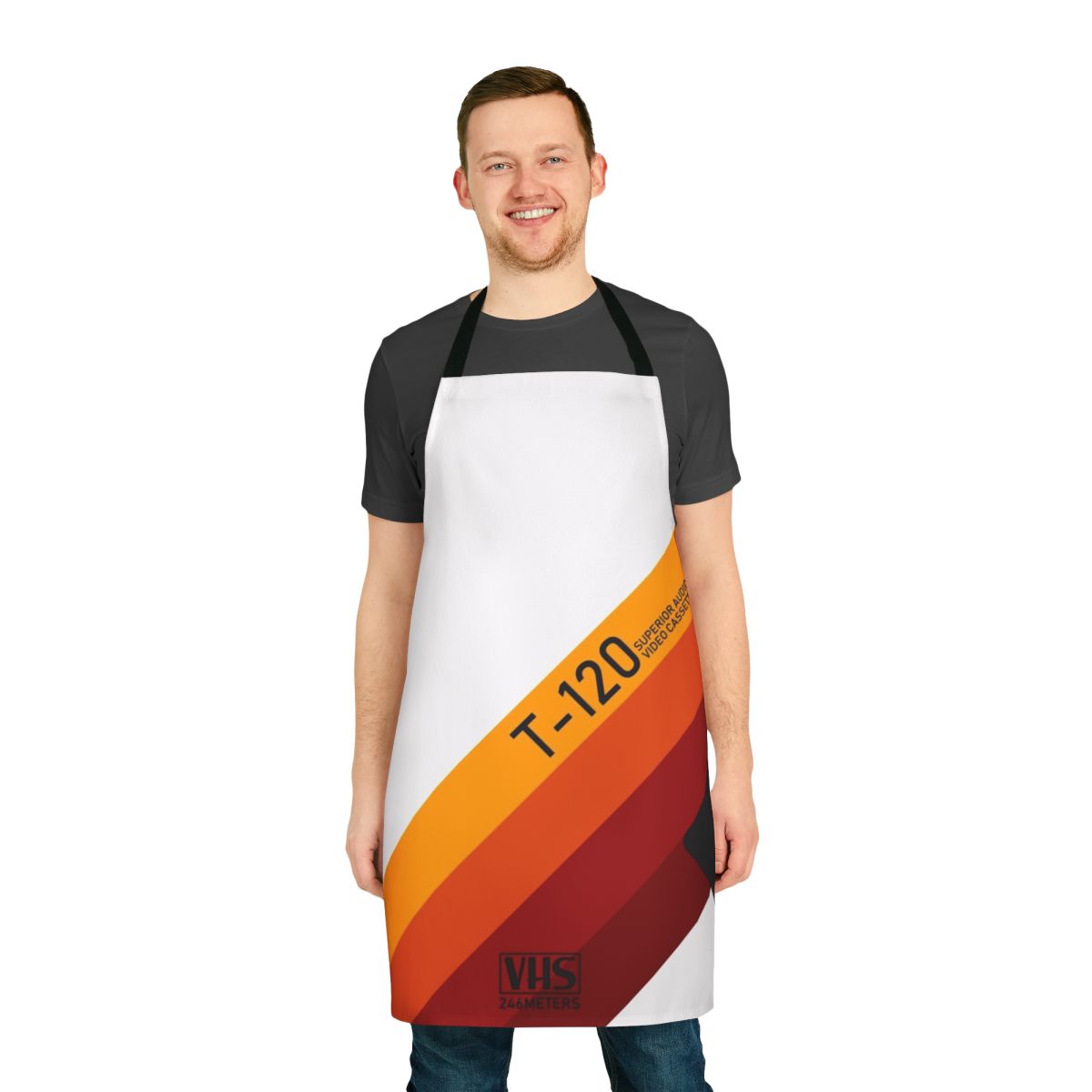 Vintage retro 90s 80s vaporwave retrowave cassette tape apron