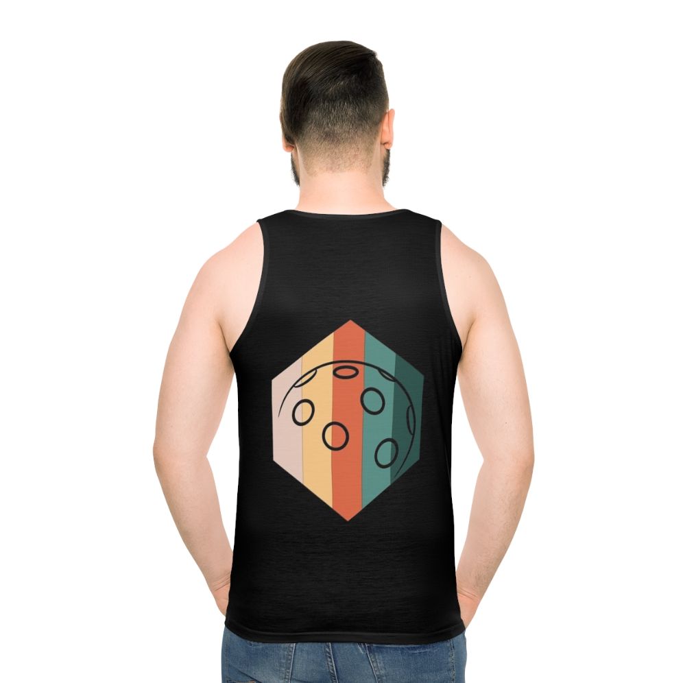 Vintage Retro Floorball Unisex Tank Top