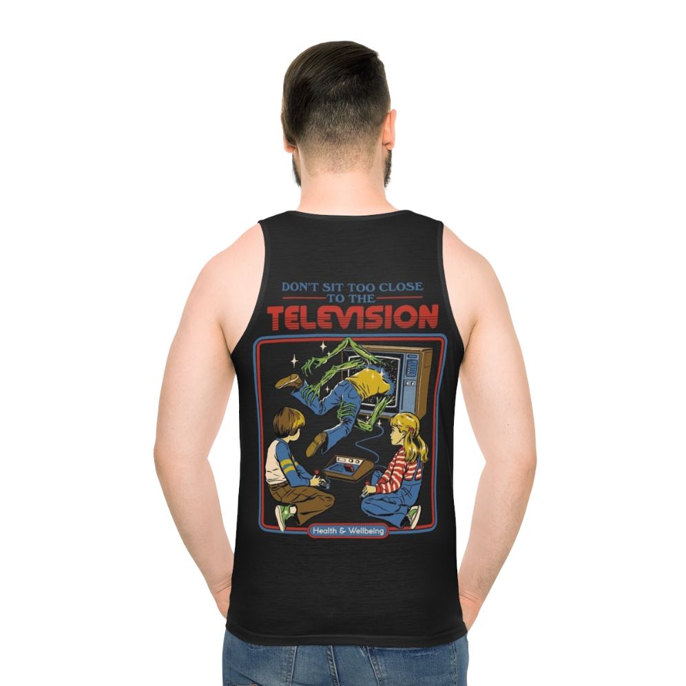 Vintage Retro Horror Gaming Unisex Tank Top