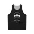 Vintage Retro Mercedes G-Wagon Unisex Tank Top