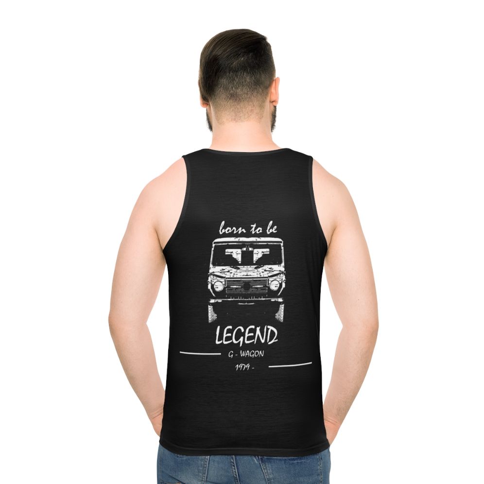 Vintage Retro Mercedes G-Wagon Unisex Tank Top