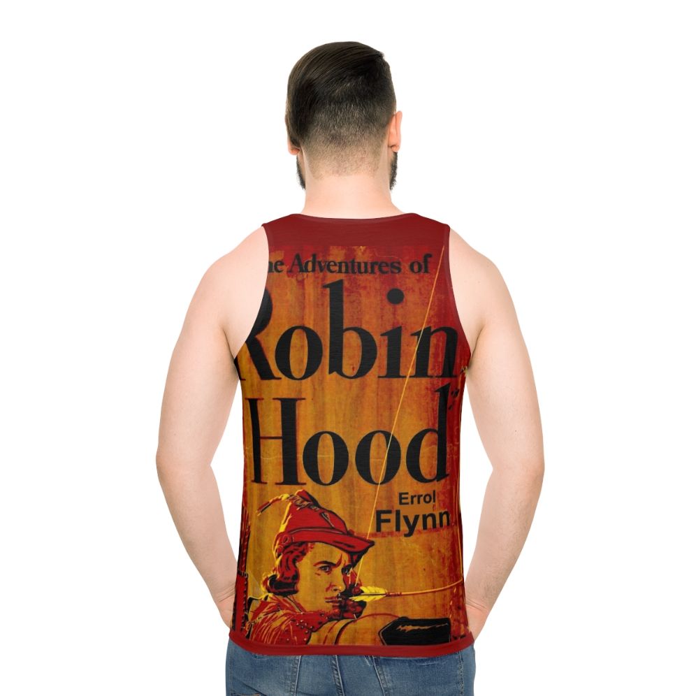 Vintage Robin Hood Movie Poster Print on Unisex Tank Top