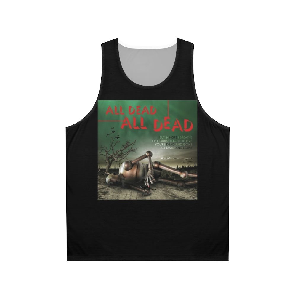 Vintage rock band unisex tank top