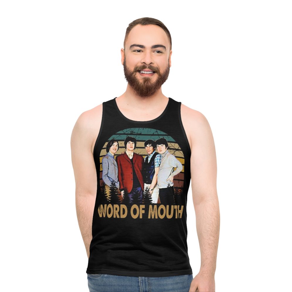 Vintage Rock Band The Kinks Unisex Tank Top
