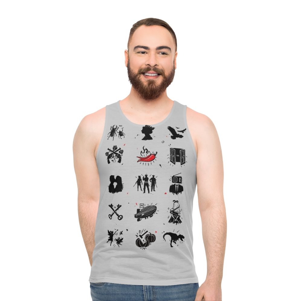 Vintage Rock Bands Unisex Tank Top