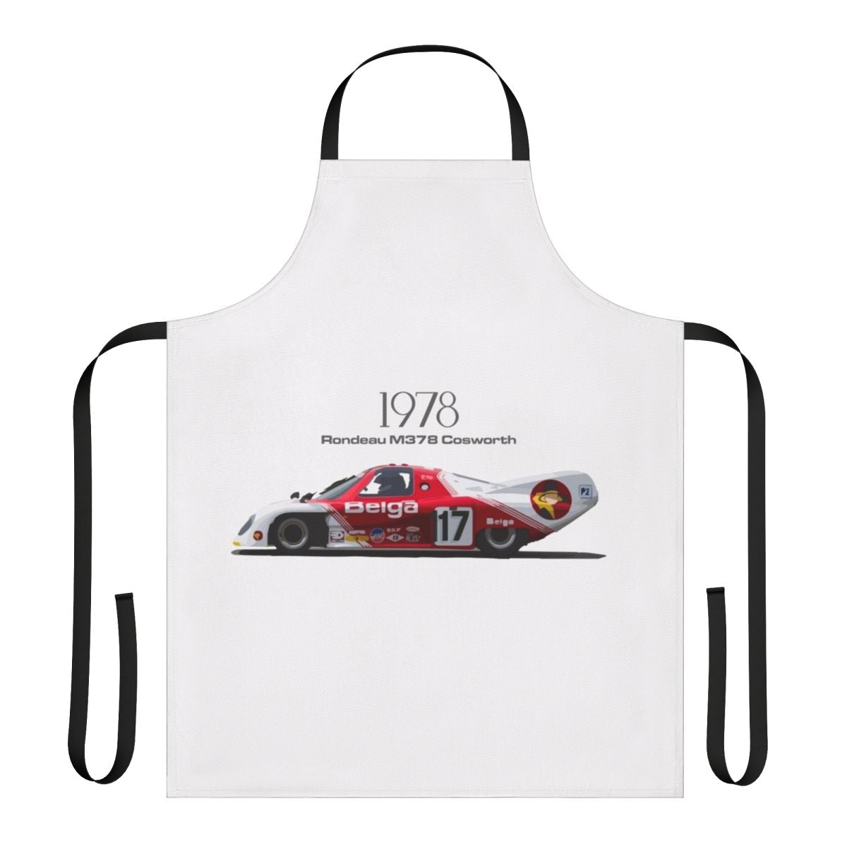 Vintage Rondeau M378 Cosworth race car apron