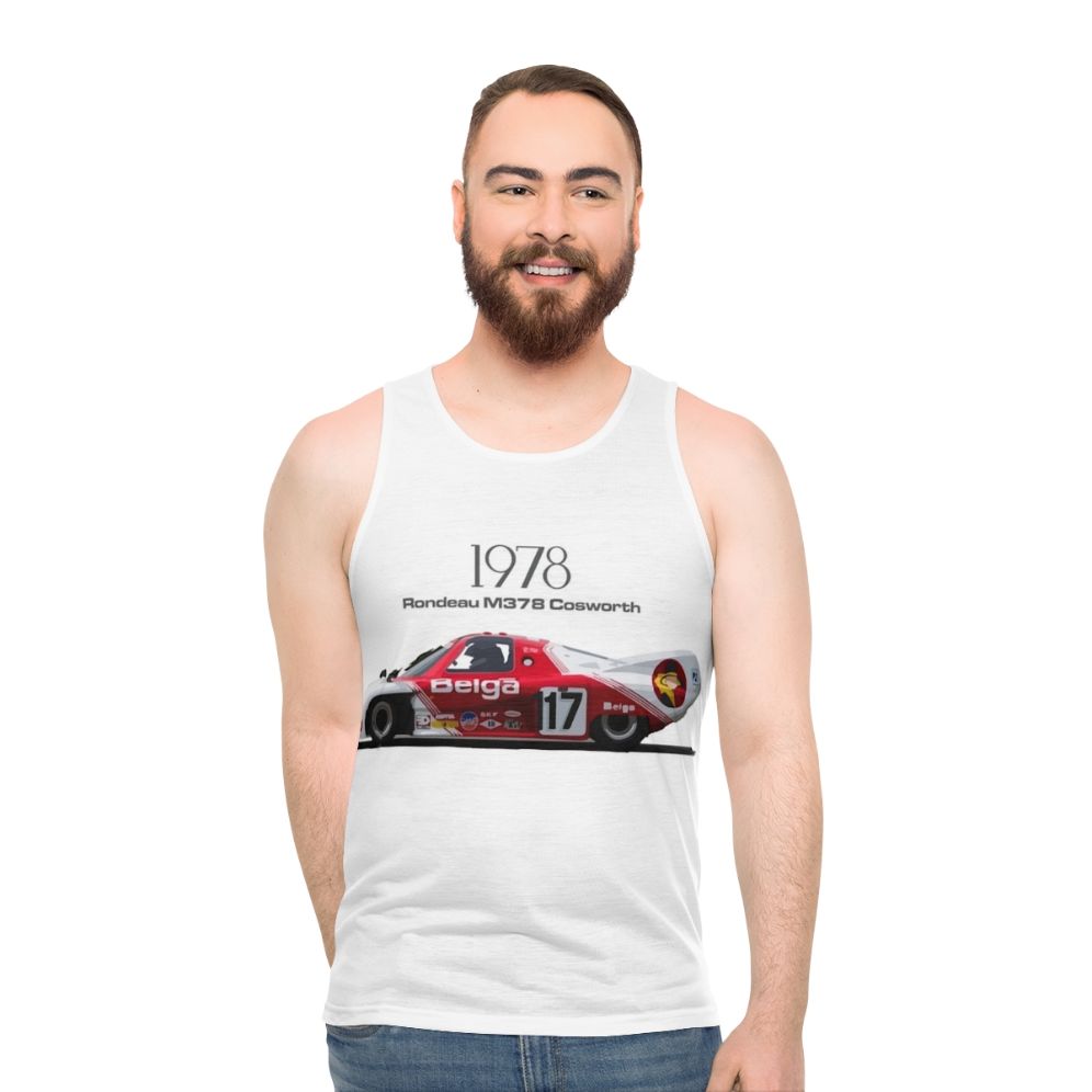 Vintage Rondeau M378 Cosworth race car tank top