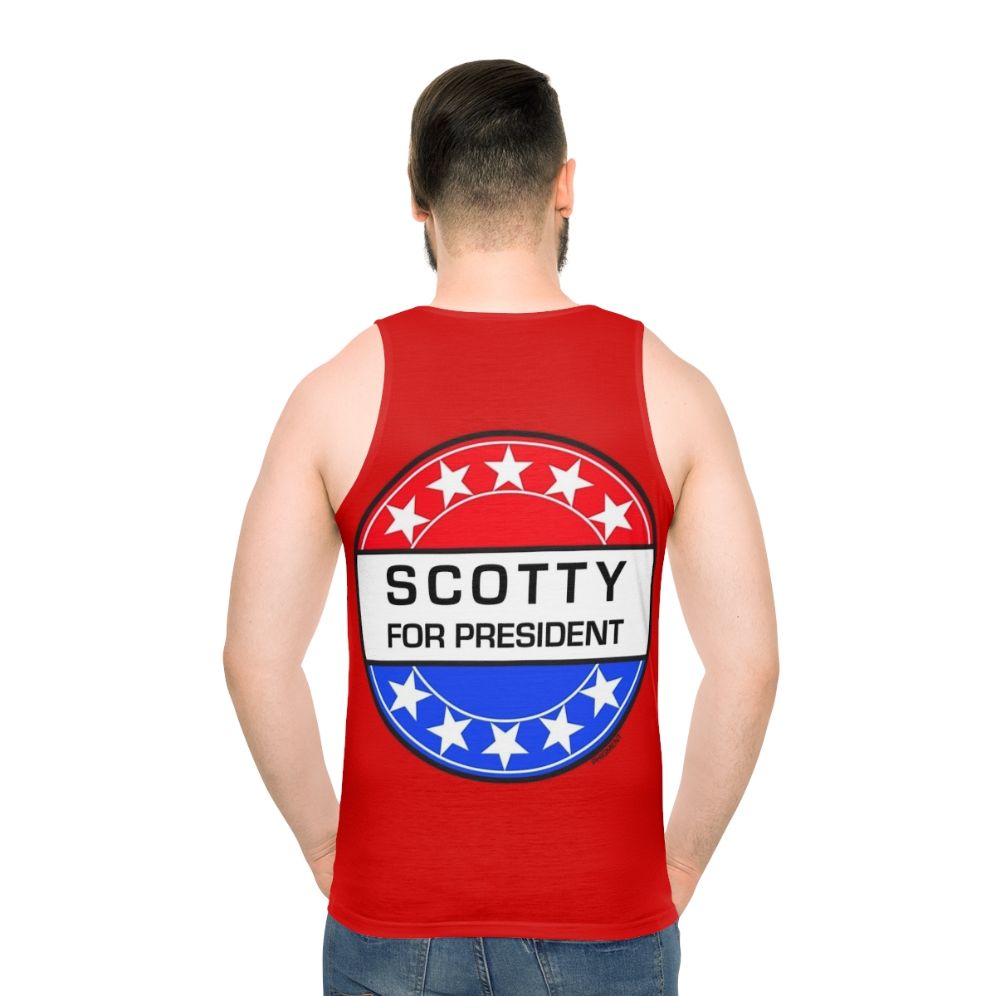 Vintage Scotty For President Unisex Star Trek Tank Top