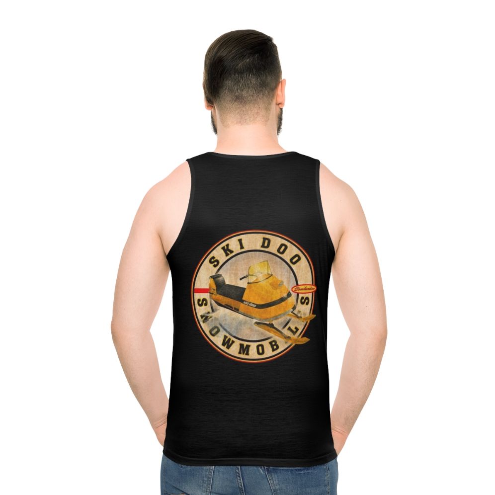 Vintage Ski-Doo Snowmobile Unisex Tank Top