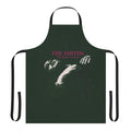 Vintage-style graphic apron featuring The Smiths "The Queen Is Dead" album cover art