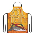 Retro-style apron featuring the iconic Soul Train logo and design