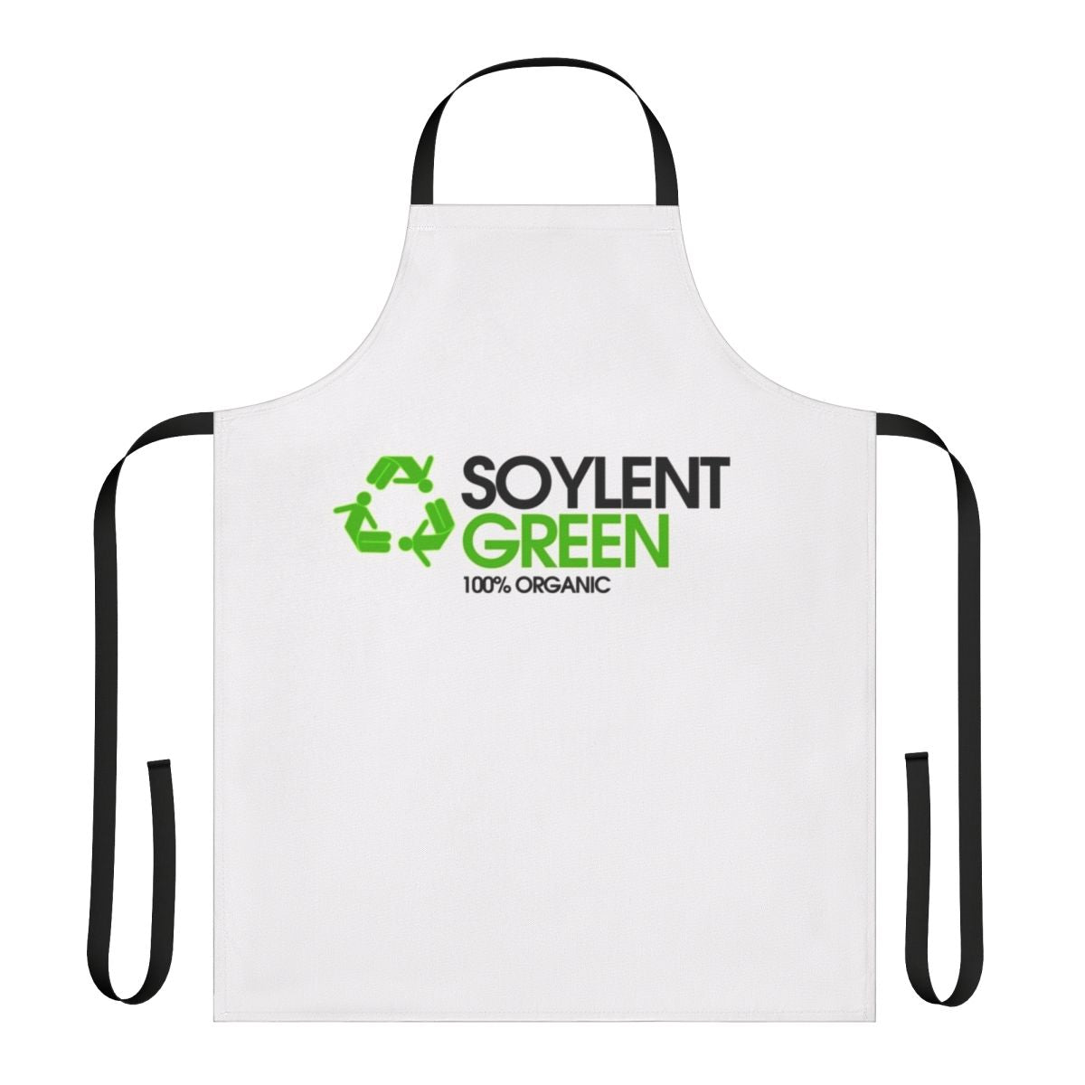 Vintage-style apron with Soylent Green and Charlton Heston inspired design