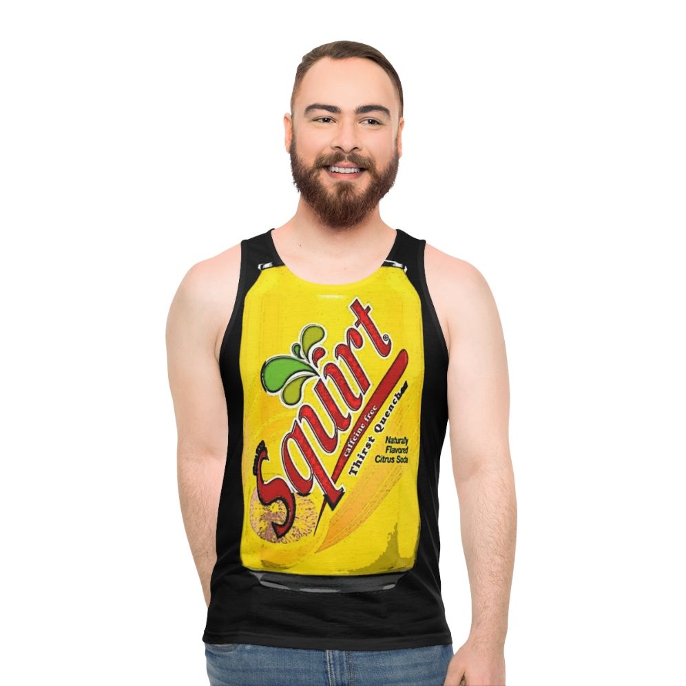 Vintage Squirt Soda Unisex Tank Top