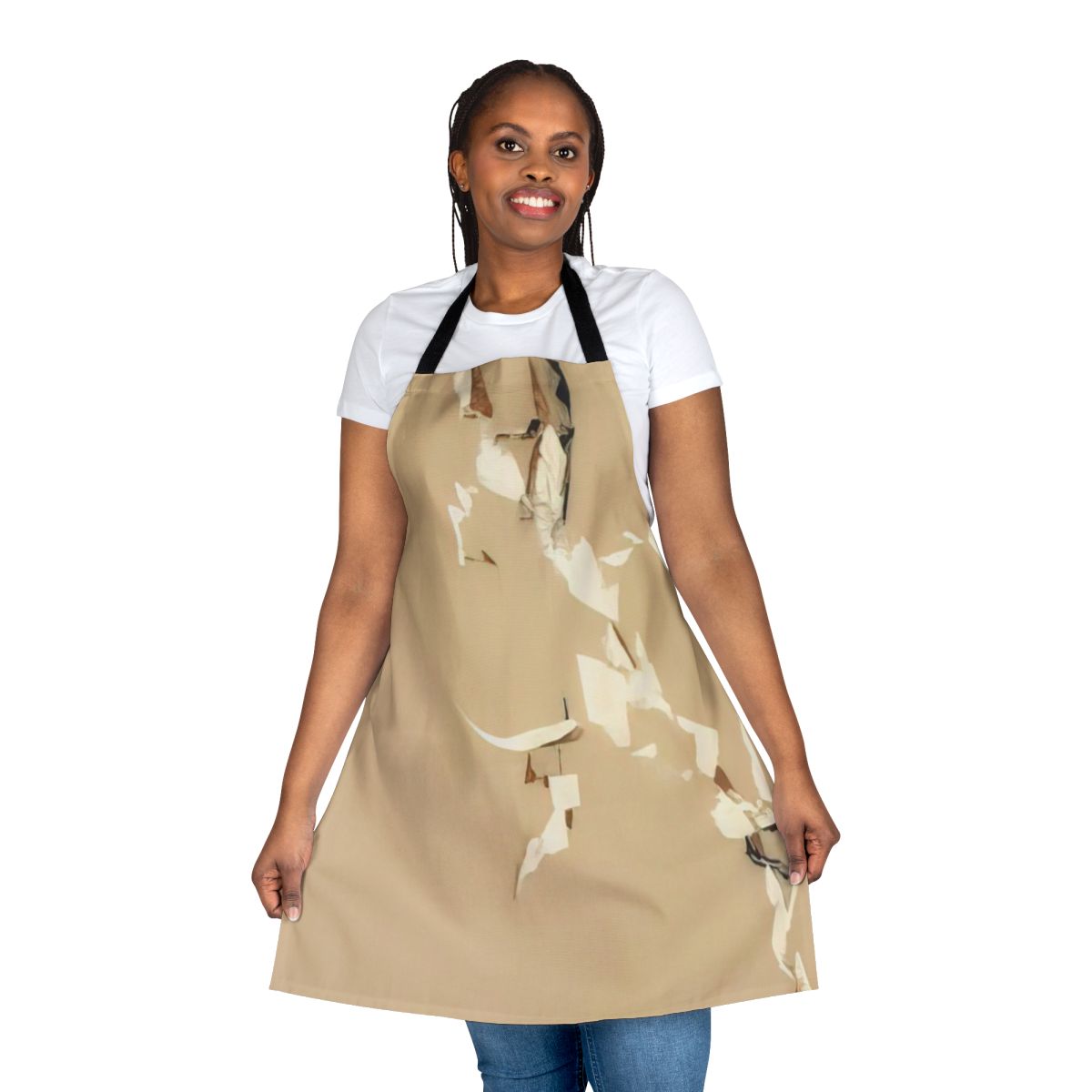 Apron featuring a vintage-inspired design with a nod to guitarist Martin Barre's influential music career