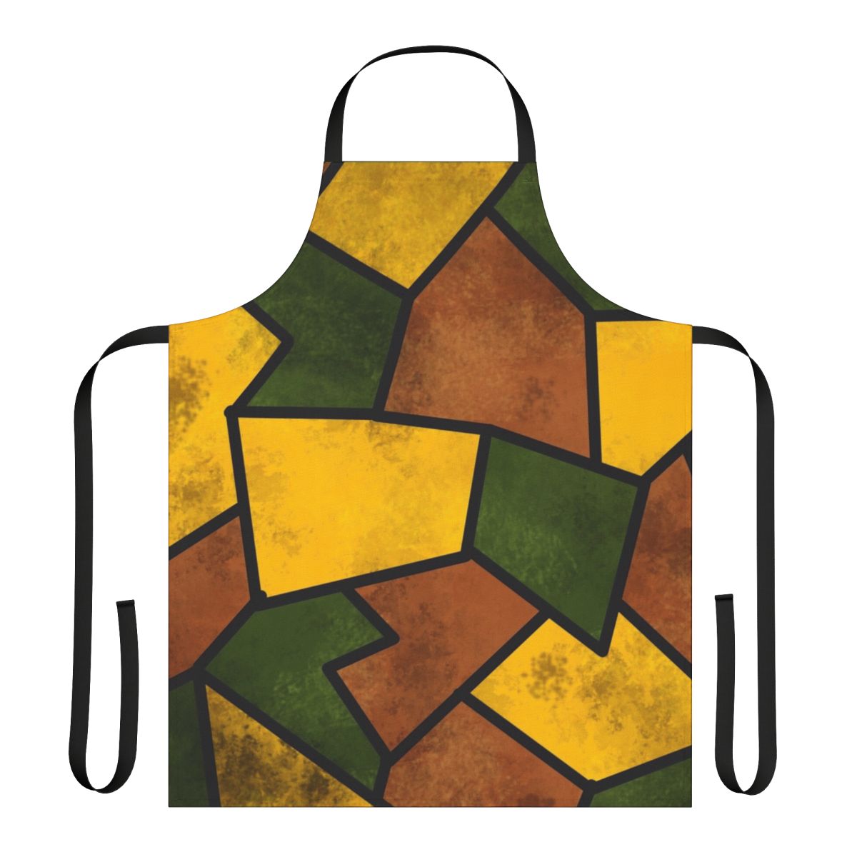 Vintage-style German Imperial camouflage pattern apron for military, tactical, or historical enthusiasts