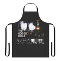 Vintage-style Goo Goo Dolls inspired art design on a high-quality kitchen apron