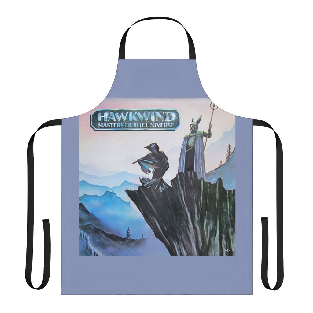 Vintage-style apron inspired by the legendary progressive rock band Hawkwind