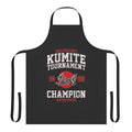 Vintage-style apron featuring the Kumite Tournament 1988 Champion design