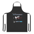 Vintage-style post-punk band apron featuring Rowland S. Howard and 90s Melbourne music scene imagery